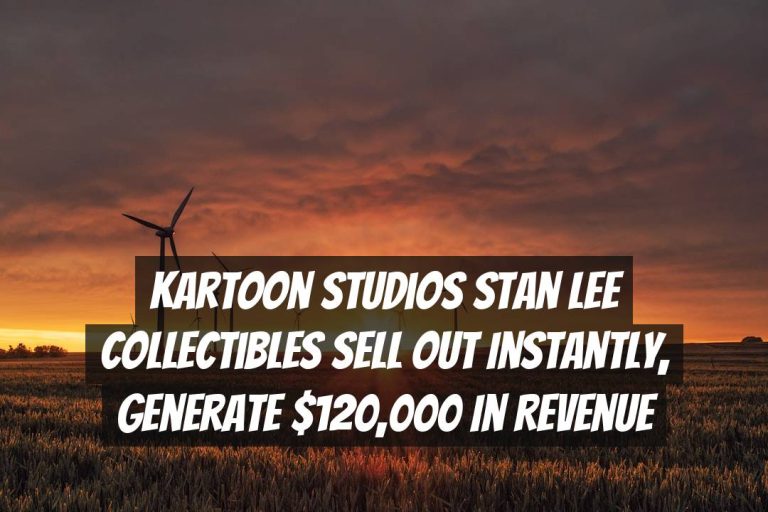 Kartoon Studios Stan Lee Collectibles Sell Out Instantly, Generate $120,000 in Revenue