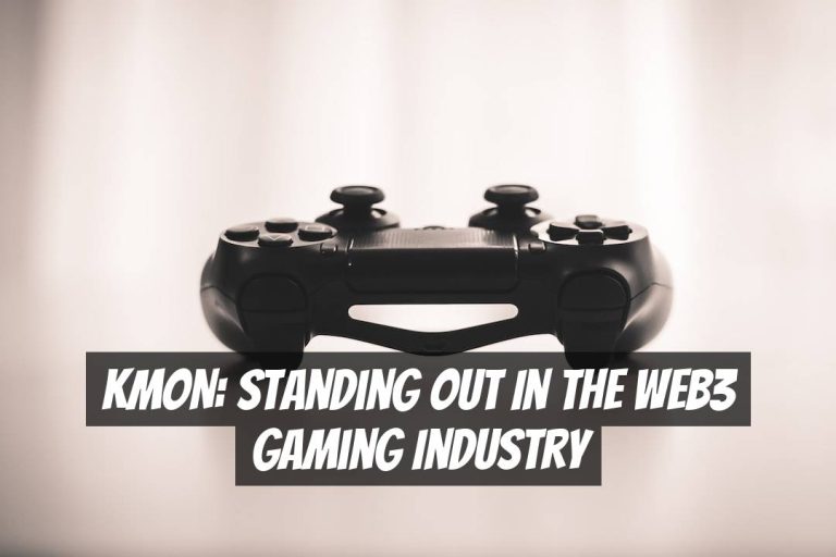 KMON: Standing Out in the Web3 Gaming Industry