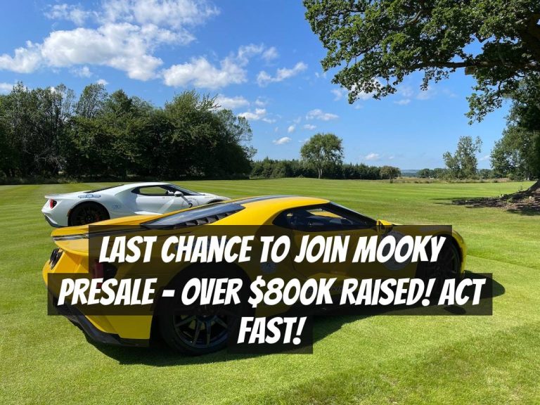 Last Chance to Join Mooky Presale – Over $800k Raised! Act Fast!