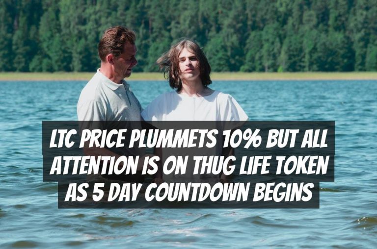 LTC Price Plummets 10% But All Attention is on Thug Life Token as 5 Day Countdown Begins