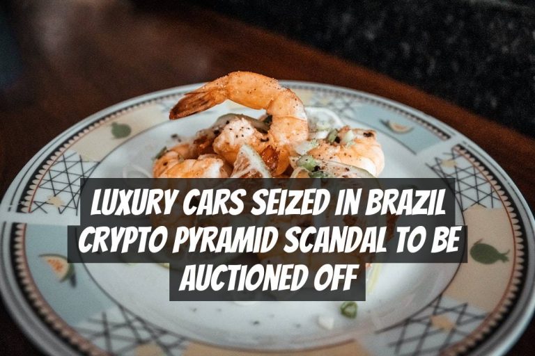 Luxury Cars Seized in Brazil Crypto Pyramid Scandal to be Auctioned Off