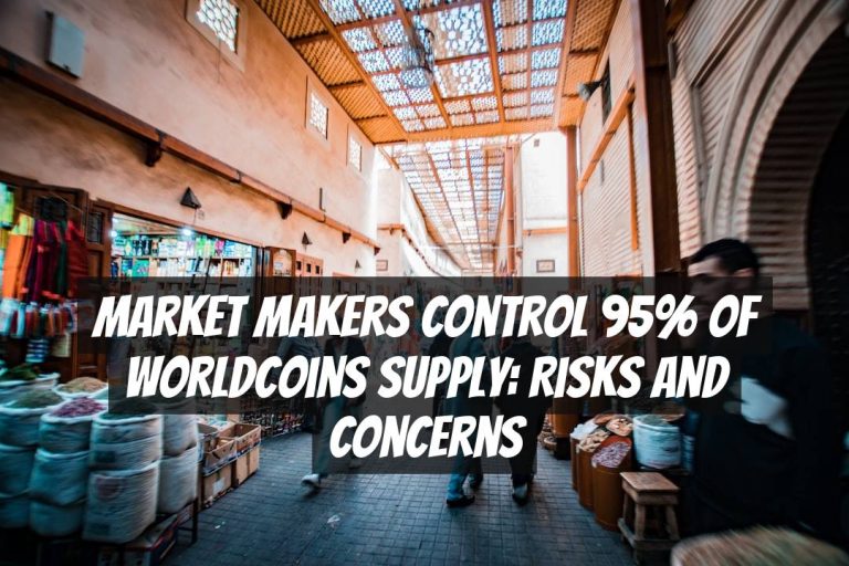 Market Makers Control 95% of WorldCoins Supply: Risks and Concerns
