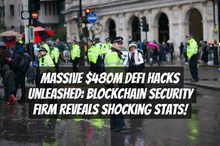 Massive $480M DeFi Hacks Unleashed: Blockchain Security Firm Reveals Shocking Stats!