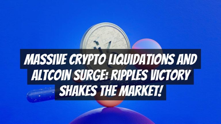 Massive Crypto Liquidations and Altcoin Surge: Ripples Victory Shakes the Market!