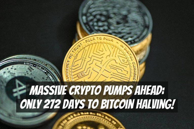 Massive Crypto Pumps Ahead: Only 272 Days to Bitcoin Halving!