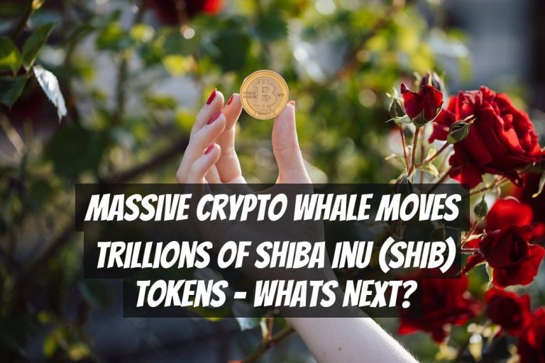 Massive Crypto Whale Moves Trillions of Shiba Inu (SHIB) Tokens – Whats Next?