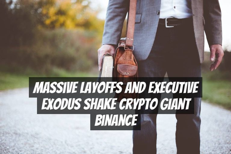Massive Layoffs and Executive Exodus Shake Crypto Giant Binance