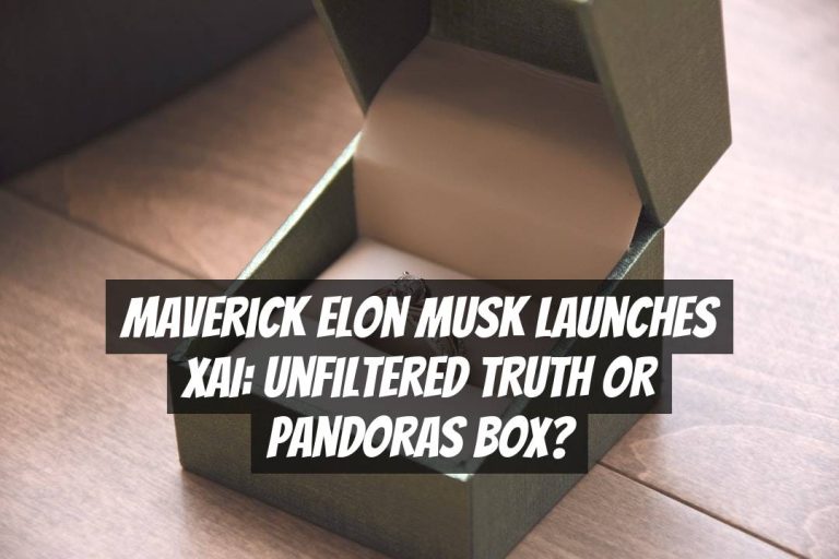 Maverick Elon Musk Launches xAI: Unfiltered Truth or Pandoras Box?