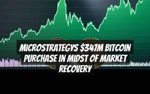 MicroStrategys $347M Bitcoin purchase in midst of market recovery