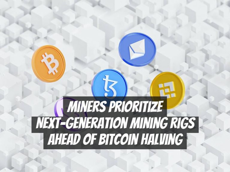 Miners Prioritize Next-Generation Mining Rigs Ahead of Bitcoin Halving