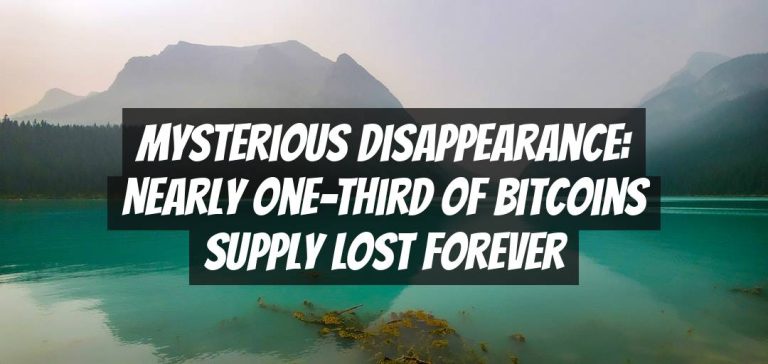Mysterious Disappearance: Nearly One-Third of Bitcoins Supply Lost Forever