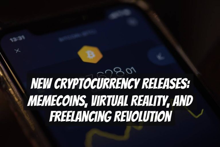 New Cryptocurrency Releases: Memecoins, Virtual Reality, and Freelancing Revolution