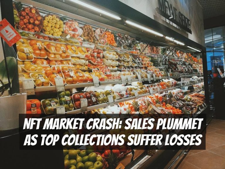 NFT Market Crash: Sales Plummet as Top Collections Suffer Losses