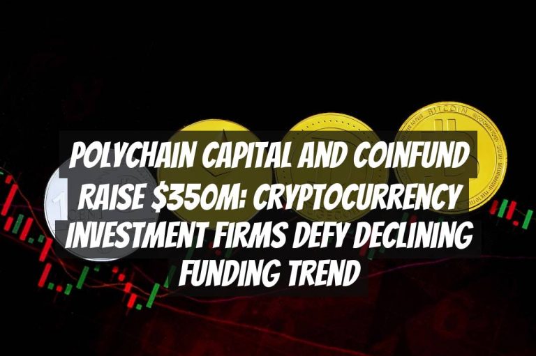 Polychain Capital and Coinfund Raise $350M: Cryptocurrency Investment Firms Defy Declining Funding Trend