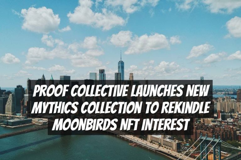 Proof Collective Launches New Mythics Collection to Rekindle Moonbirds NFT Interest