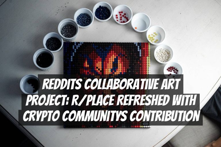 Reddits Collaborative Art Project: r/place Refreshed with Crypto Communitys Contribution