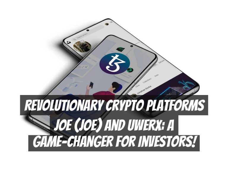 Revolutionary Crypto Platforms Joe (JOE) and Uwerx: A Game-Changer for Investors!