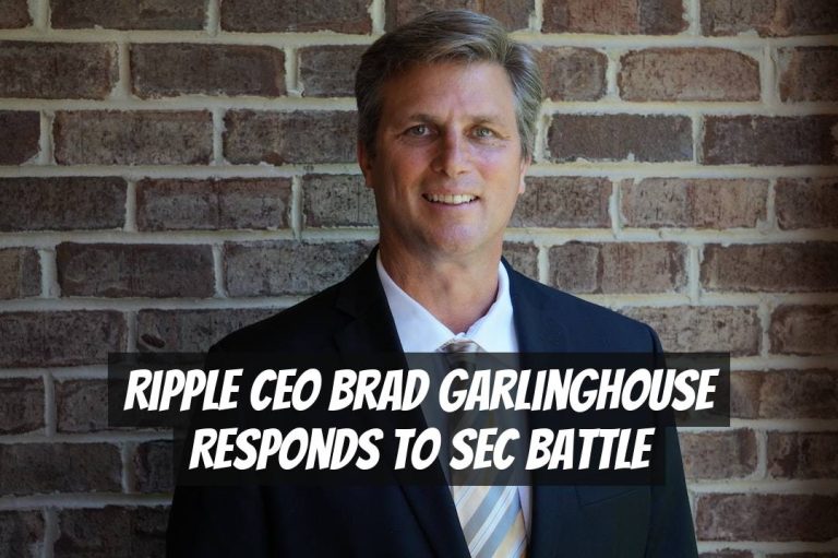 Ripple CEO Brad Garlinghouse Responds to SEC Battle