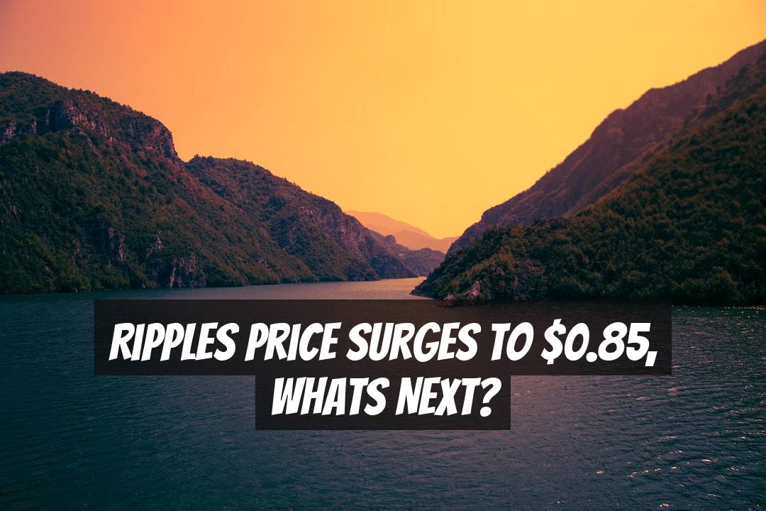 Ripples Price Surges to alt=