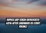 Ripples XRP token skyrockets 68% after landmark US court ruling!