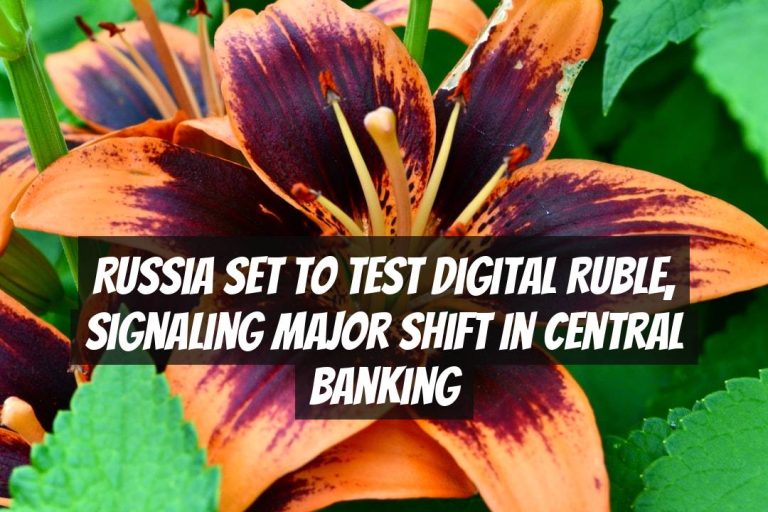 Russia Set to Test Digital Ruble, Signaling Major Shift in Central Banking