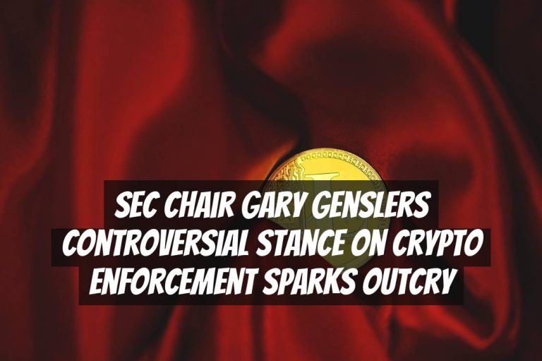 SEC Chair Gary Genslers Controversial Stance on Crypto Enforcement Sparks Outcry