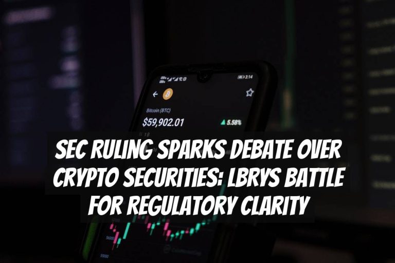 SEC Ruling Sparks Debate over Crypto Securities: LBRYs Battle for Regulatory Clarity