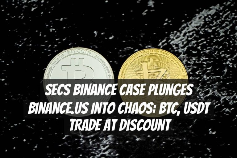SECs Binance Case Plunges Binance.US into Chaos: BTC, USDT Trade at Discount