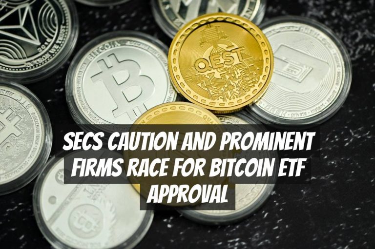 SECs Caution and Prominent Firms Race for Bitcoin ETF Approval