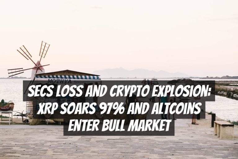 SECs Loss and Crypto Explosion: XRP Soars 97% and Altcoins Enter Bull Market