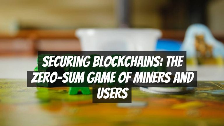 Securing Blockchains: The Zero-Sum Game of Miners and Users