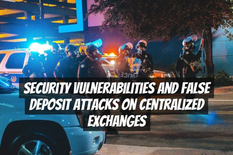 Security Vulnerabilities and False Deposit Attacks on Centralized Exchanges