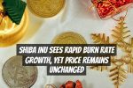 Shiba Inu Sees Rapid Burn Rate Growth, Yet Price Remains Unchanged