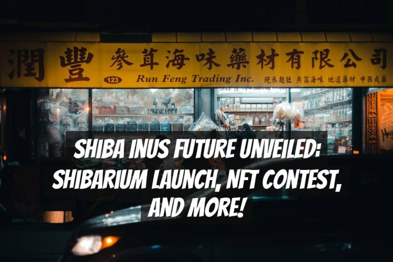 Shiba Inus Future Unveiled: Shibarium Launch, NFT Contest, and More!