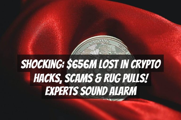 Shocking: $656M Lost in Crypto Hacks, Scams & Rug Pulls! Experts Sound Alarm
