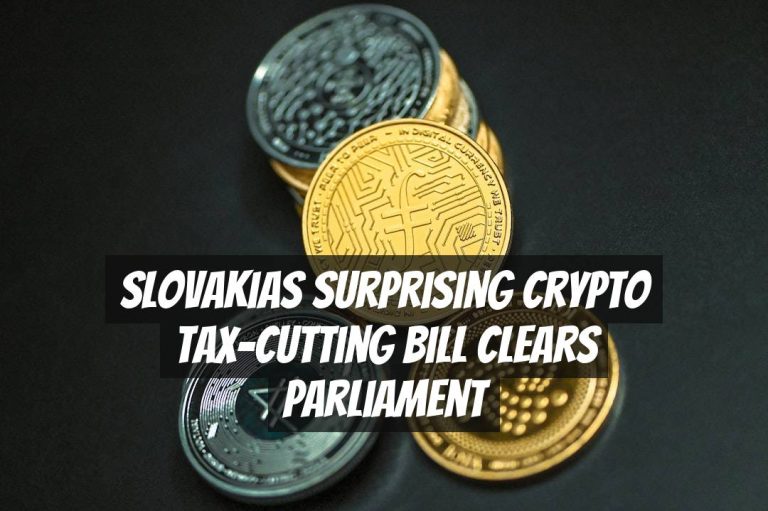 Slovakias Surprising Crypto Tax-Cutting Bill Clears Parliament