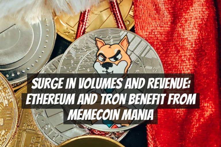 Surge in Volumes and Revenue: Ethereum and Tron Benefit from Memecoin Mania
