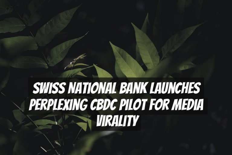 Swiss National Bank Launches Perplexing CBDC Pilot for Media Virality