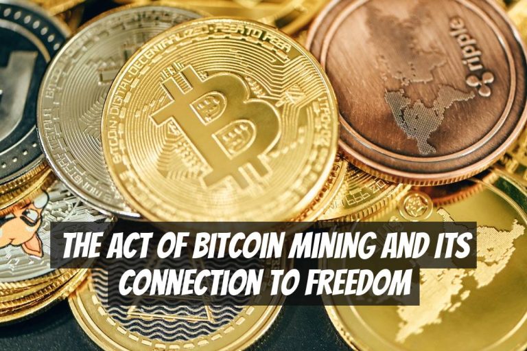 The Act of Bitcoin Mining and Its Connection to Freedom