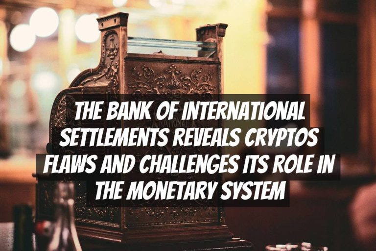 The Bank of International Settlements Reveals Cryptos Flaws and Challenges its Role in the Monetary System
