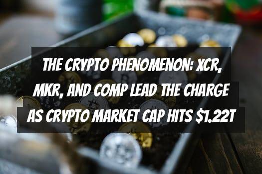The Crypto Phenomenon: XCR, MKR, and COMP Lead the Charge as Crypto Market Cap Hits $1.22T