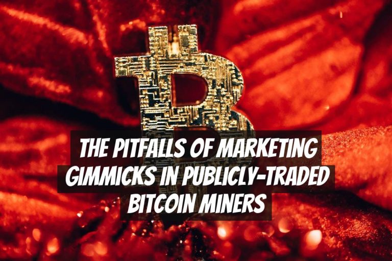 The Pitfalls of Marketing Gimmicks in Publicly-Traded Bitcoin Miners