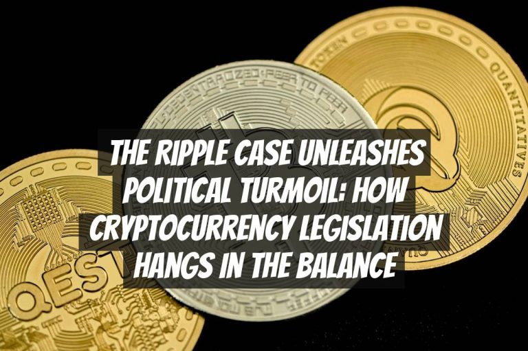 The Ripple Case Unleashes Political Turmoil: How Cryptocurrency Legislation Hangs in the Balance