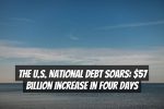 The U.S. National Debt Soars: $57 Billion Increase in Four Days