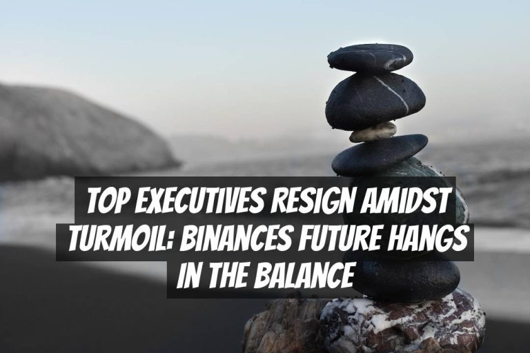 Top Executives Resign Amidst Turmoil: Binances Future Hangs in the Balance