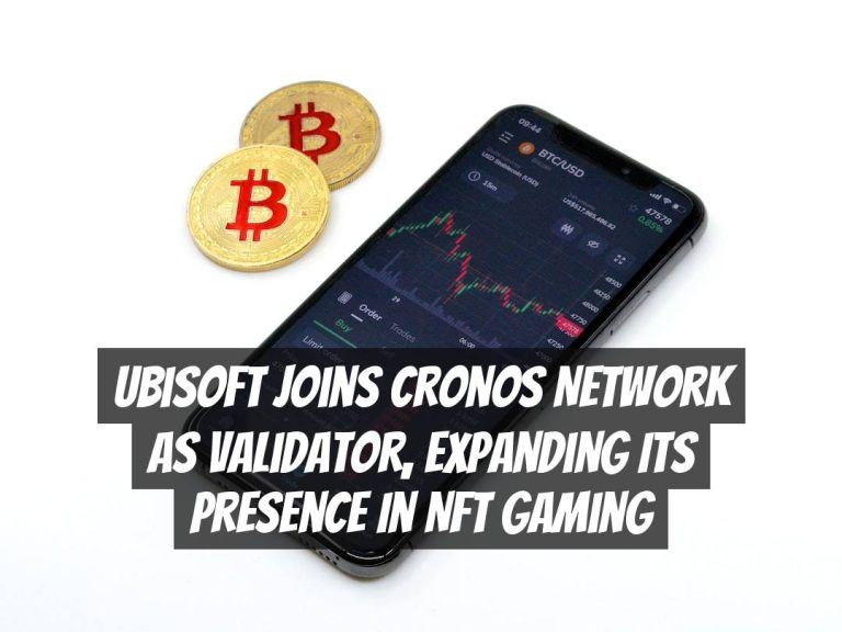 Ubisoft Joins Cronos Network as Validator, Expanding its Presence in NFT Gaming
