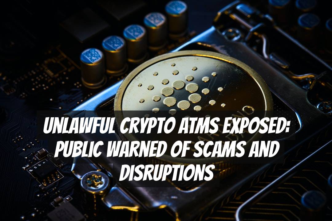 Unlawful Crypto ATMs Exposed: Public Warned of Scams and Disruptions