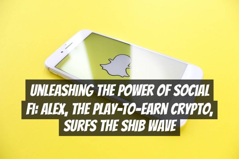 Unleashing the Power of Social Fi: ALEX, the Play-To-Earn Crypto, Surfs the SHIB Wave