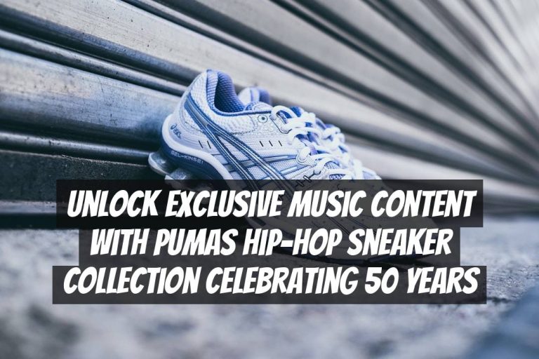 Unlock Exclusive Music Content with PUMAs Hip-Hop Sneaker Collection Celebrating 50 Years