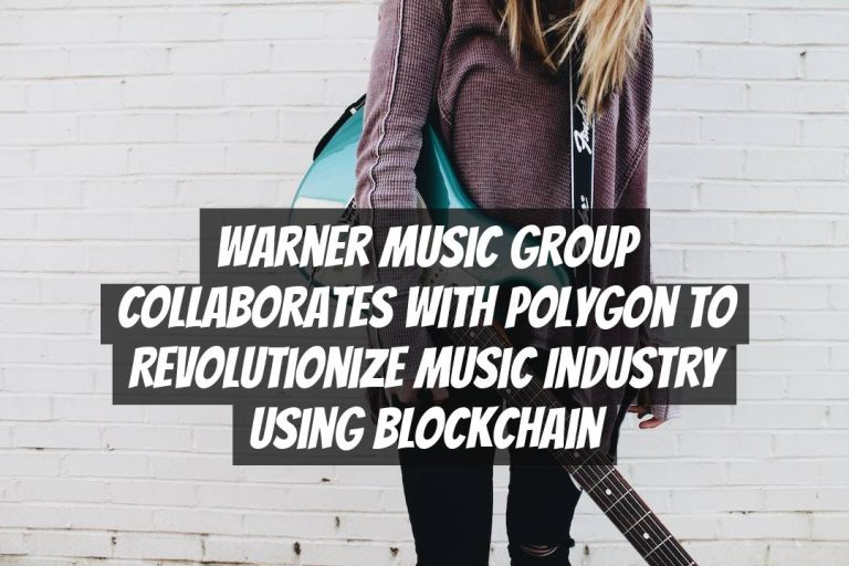 Warner Music Group Collaborates With Polygon to Revolutionize Music Industry Using Blockchain